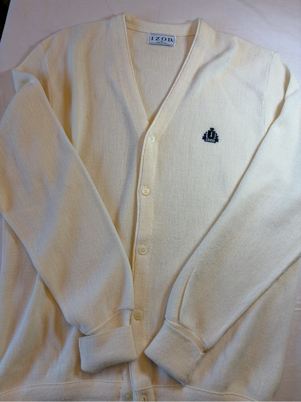 Vintage izod cardigan sweater